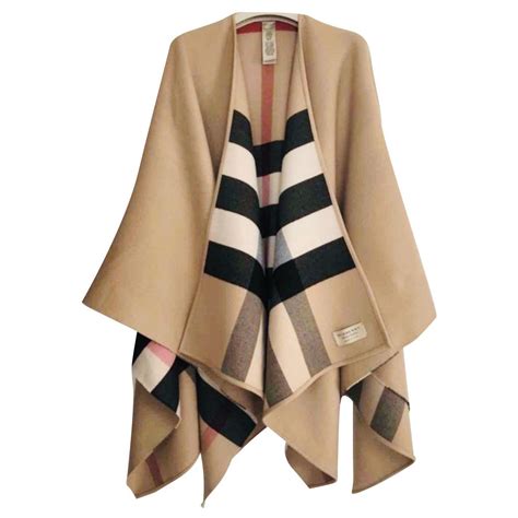 Burberry poncho cape